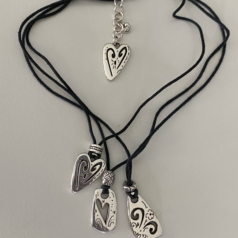 Brighton layered heart necklace